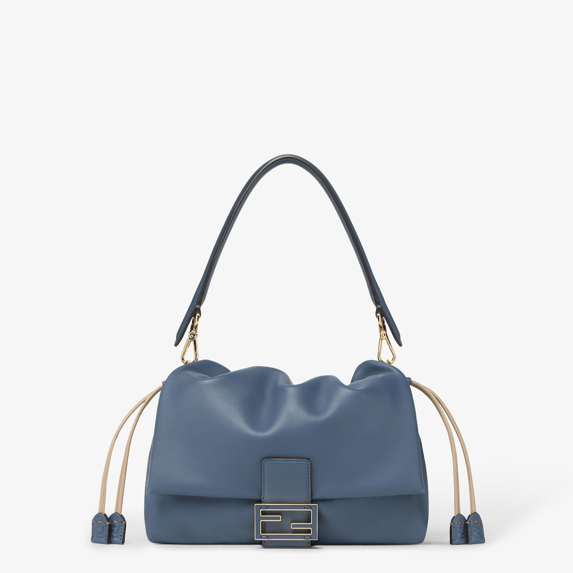 FENDI レザー ロゴ ミディアム バッグ ブルー 8BR833AQ0DF199A 8BR833AQ0DF199A_01?hash=