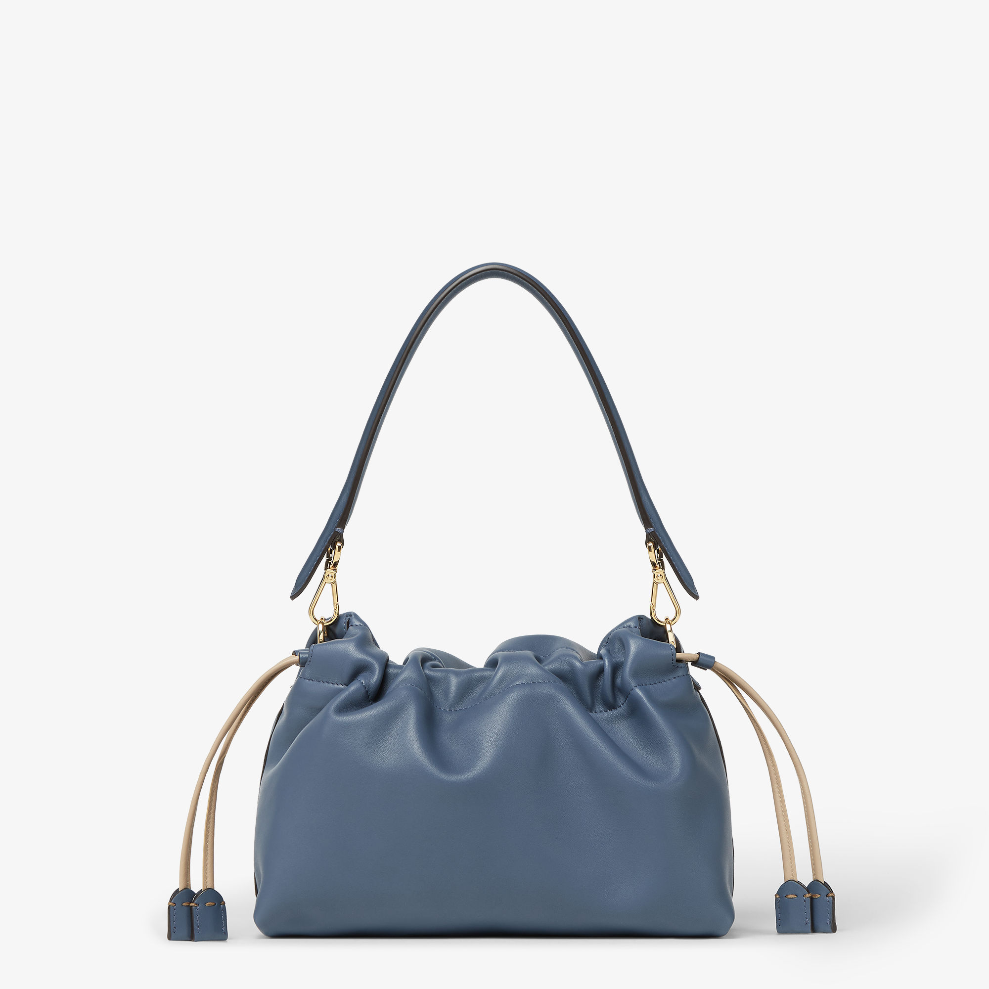 FENDI レザー ロゴ ミディアム バッグ ブルー 8BR833AQ0DF199A 8BR833AQ0DF199A_03?hash=