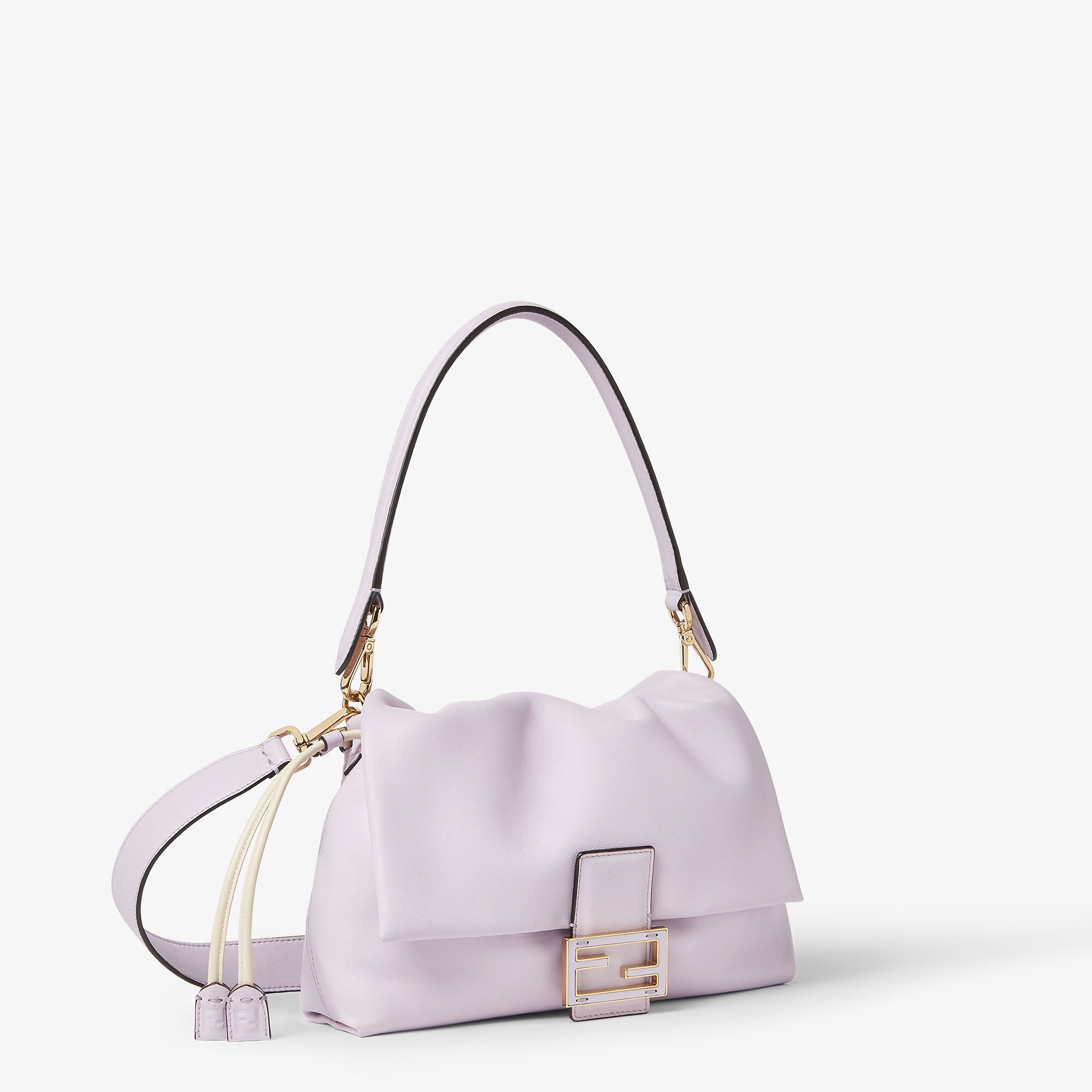 Mamma Baguette ミディアム レザー パープル | Fendi