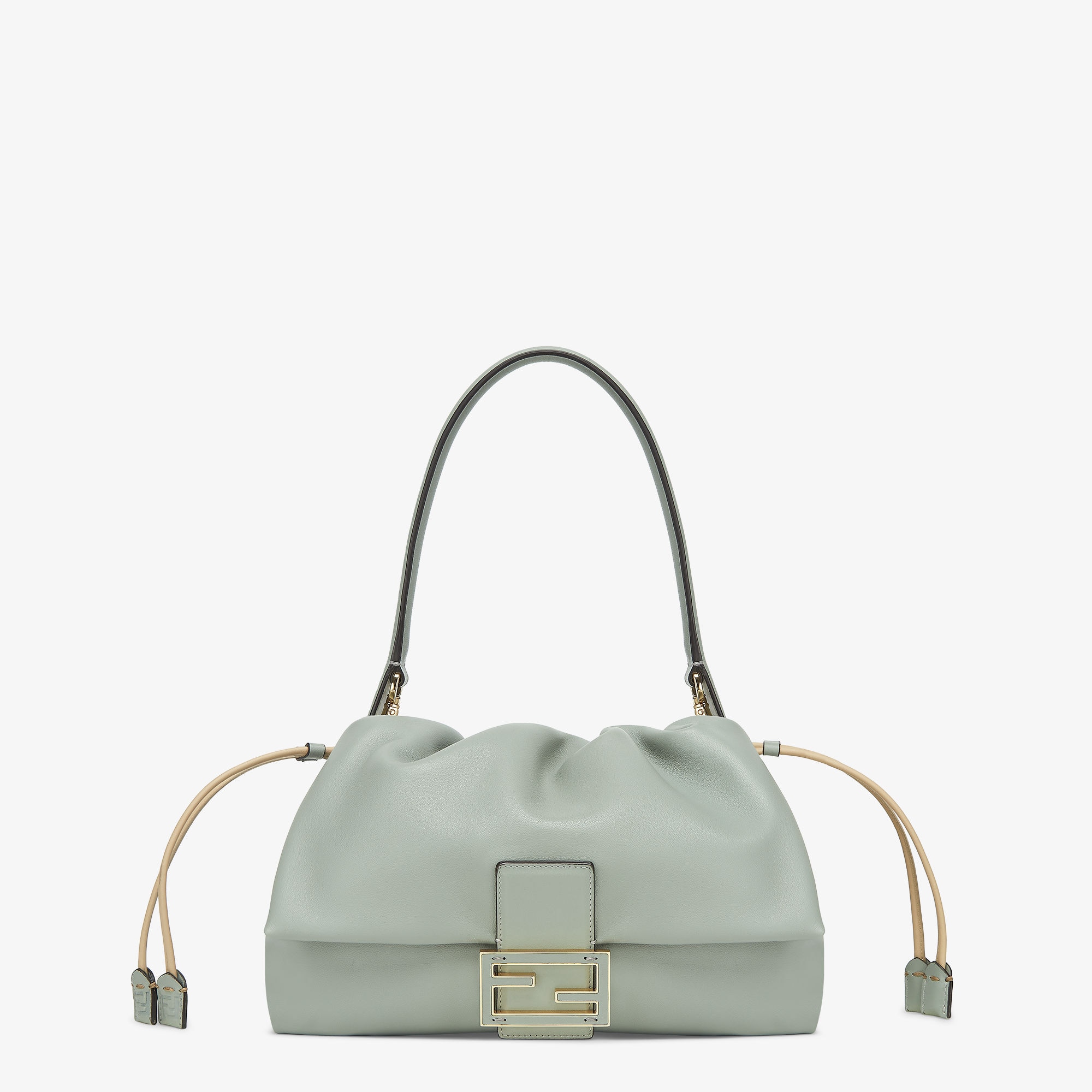 Mamma Baguette ミディアム レザー グリーン | Fendi