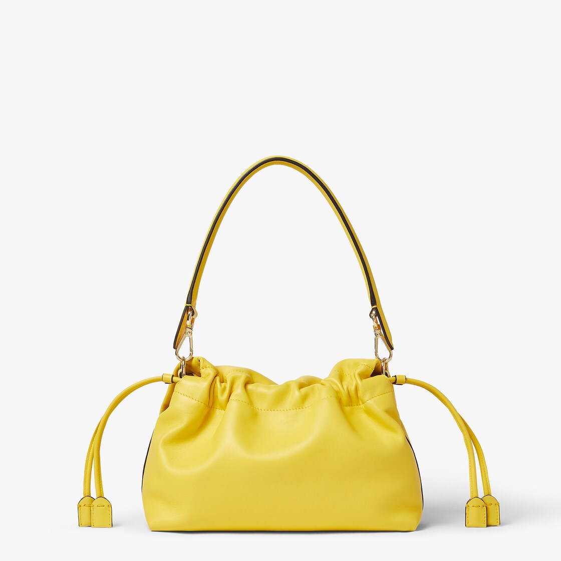 Mamma Baguette Medium Leather Yellow - Image 5/8