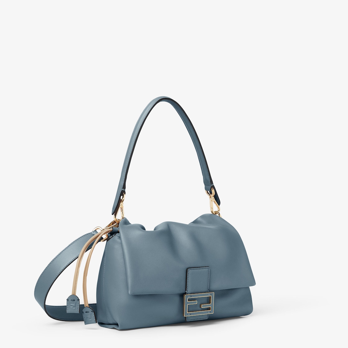 Mamma Baguette Medium Leather Light blue - Image 2/5