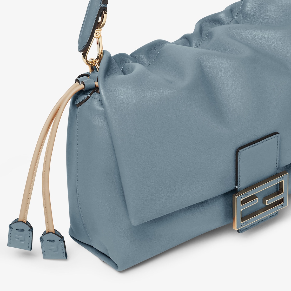 Mamma Baguette Medium Leather Light blue - Image 5/5