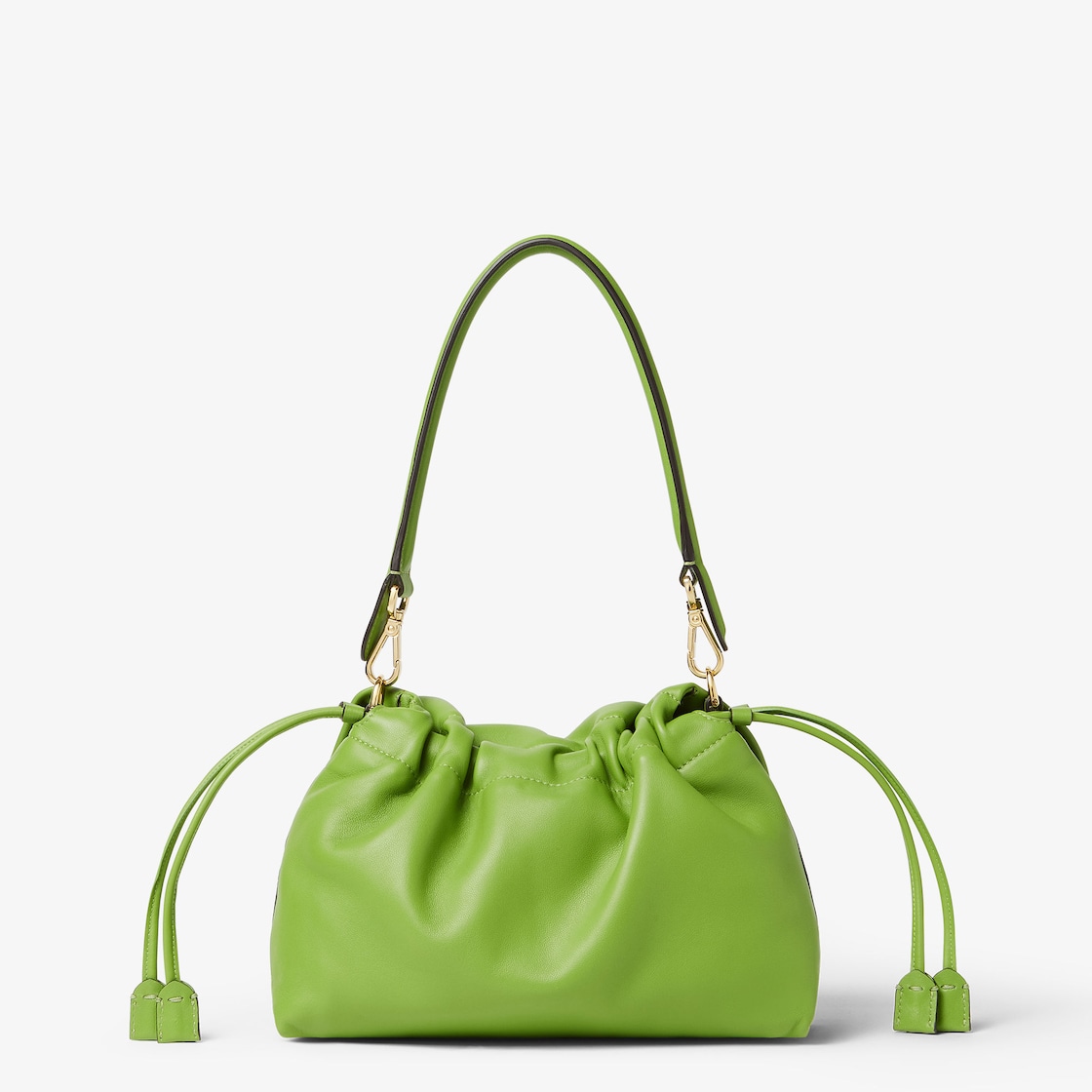 Mamma Baguette Medium Leather Green - Image 4/7