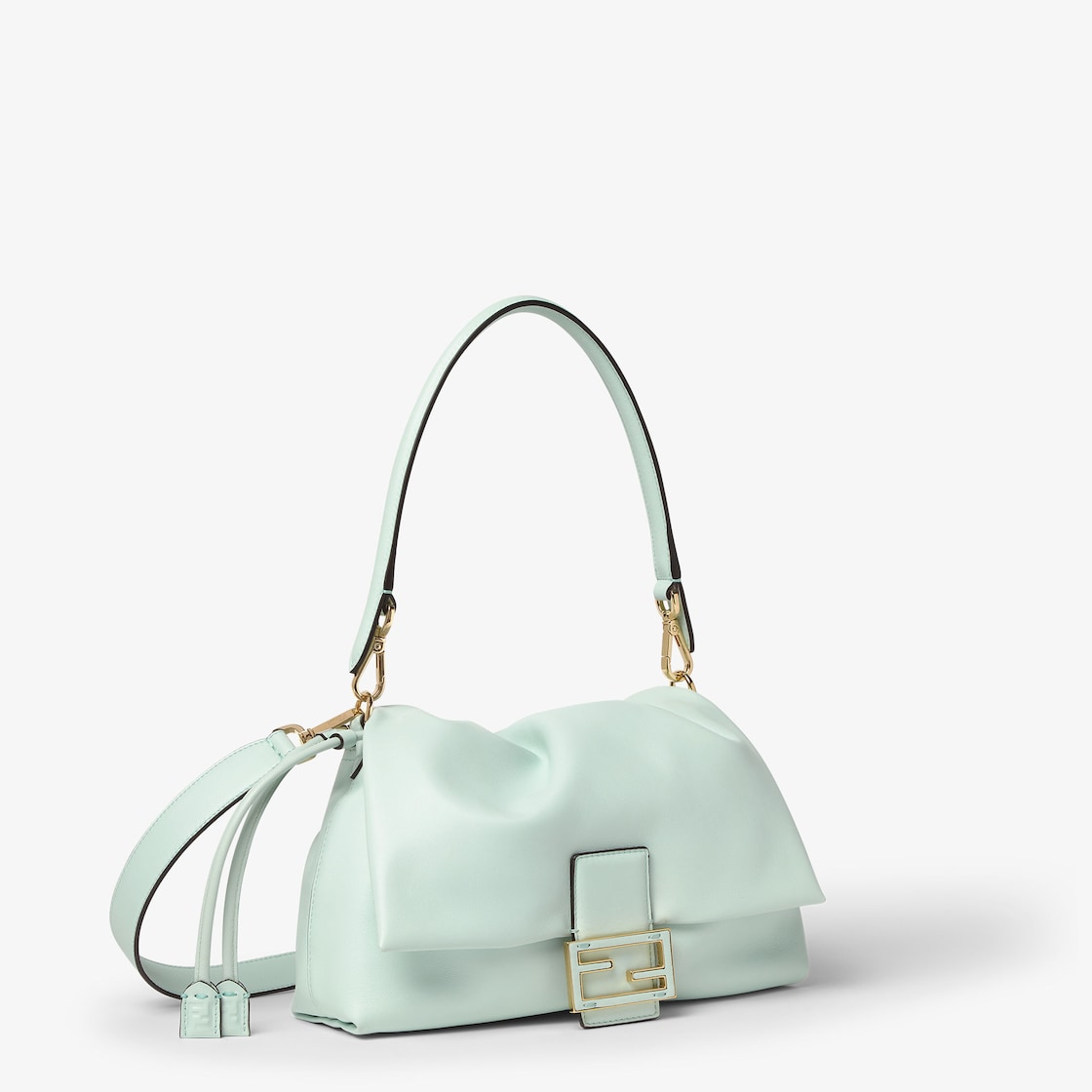 Mamma Baguette Medium Leather Green - Image 2/5