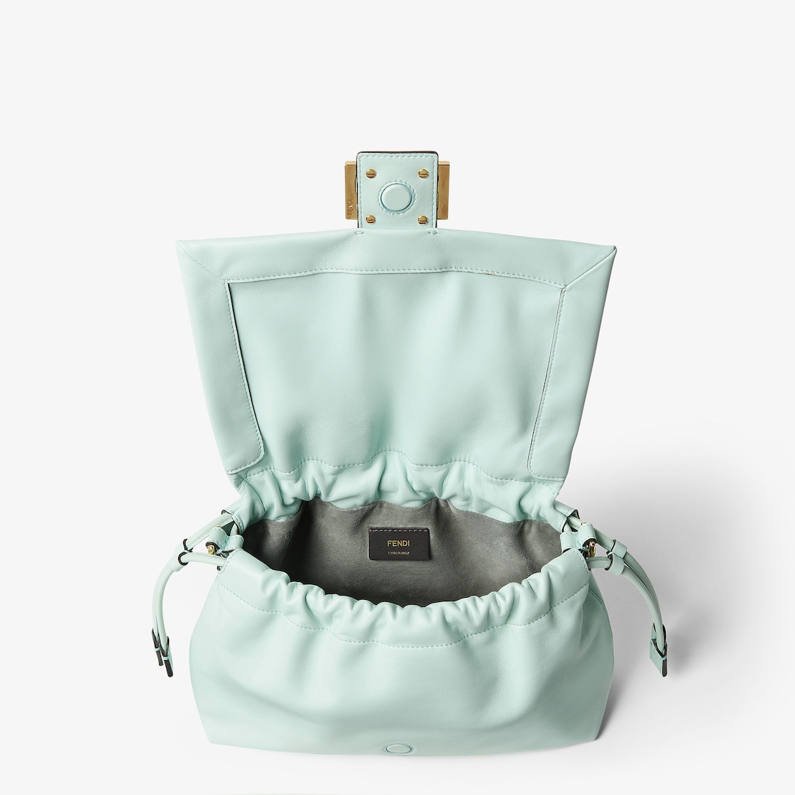 Mamma Baguette Medium Leather Green - Image 4/5