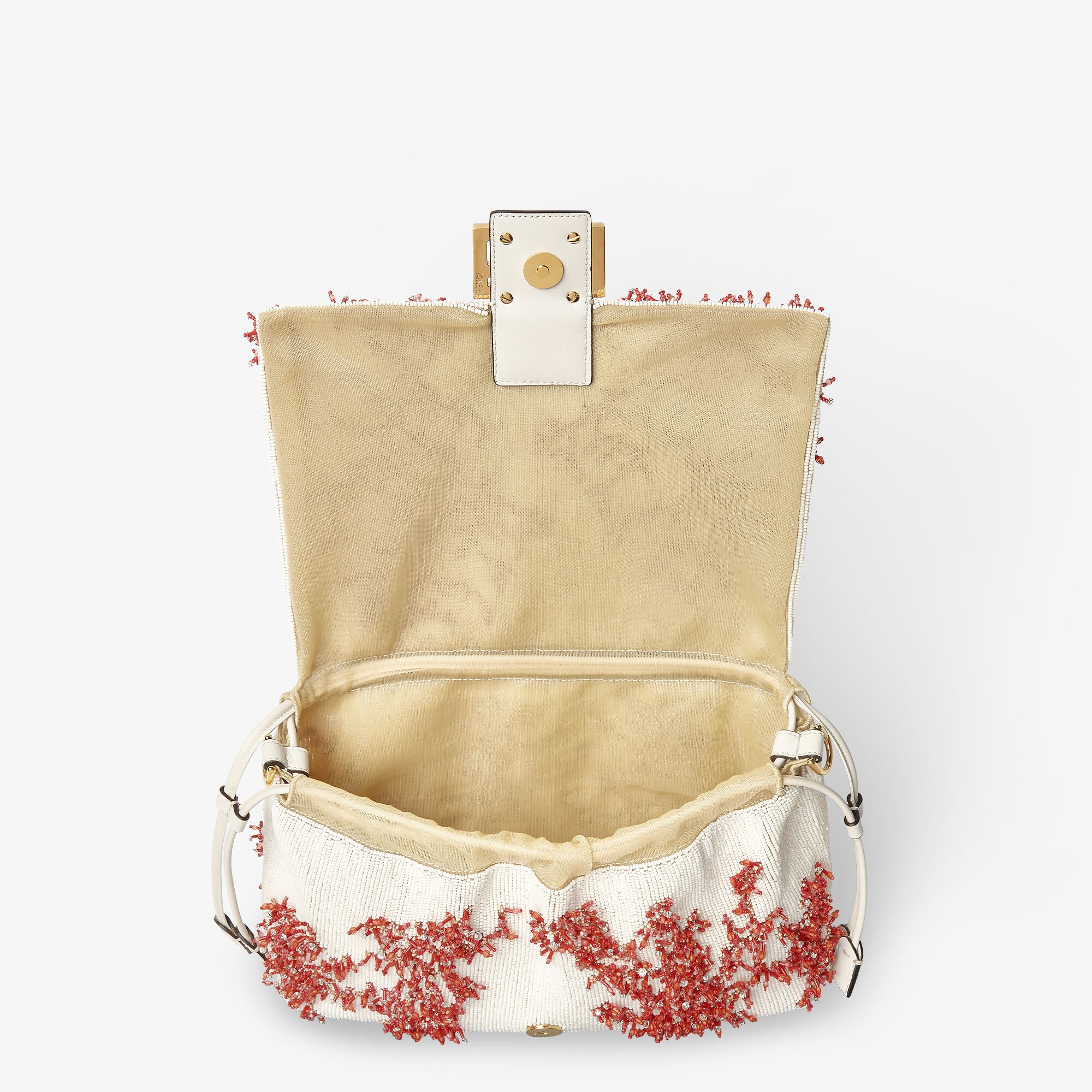 Mamma Baguette Medium Sequins or crystals Multicolor | Fendi