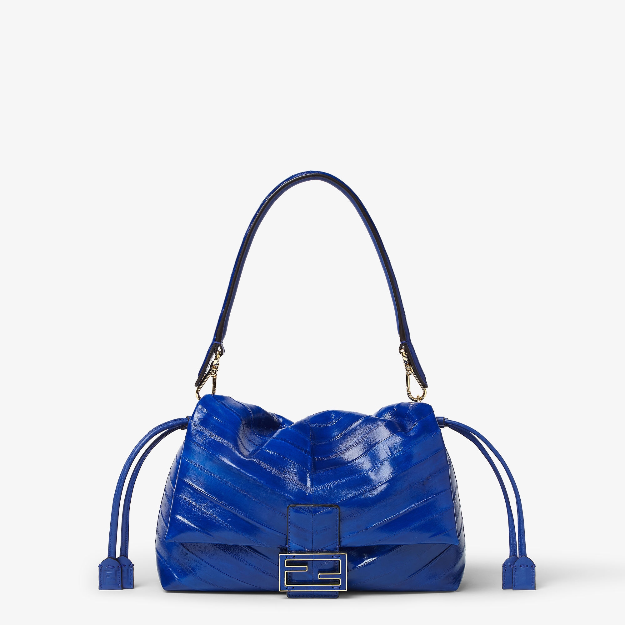 Mamma Baguette Medium - Blue | FENDI SG