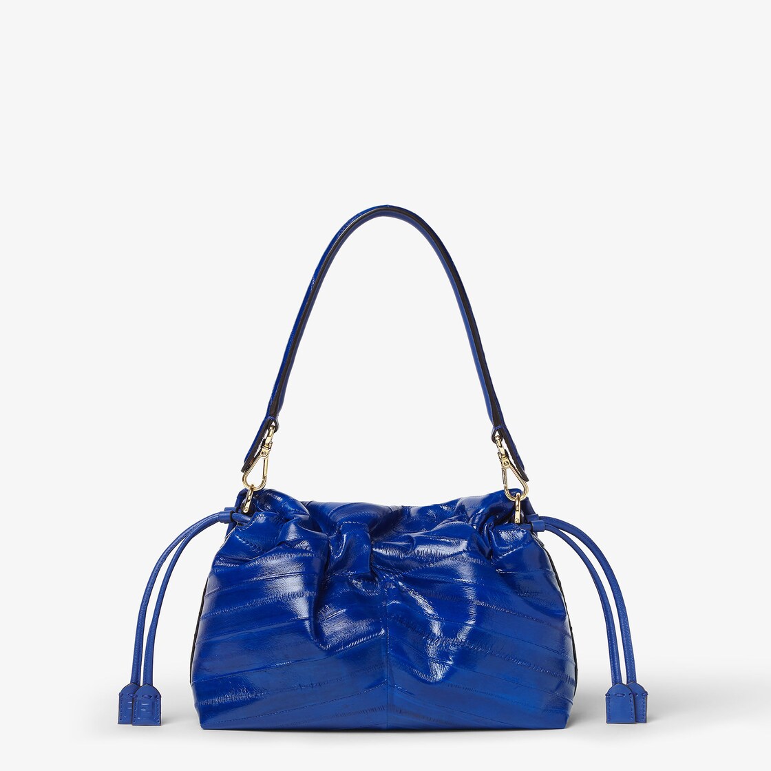 Mamma Baguette Medium Fine leathers Blue - Image 3/5