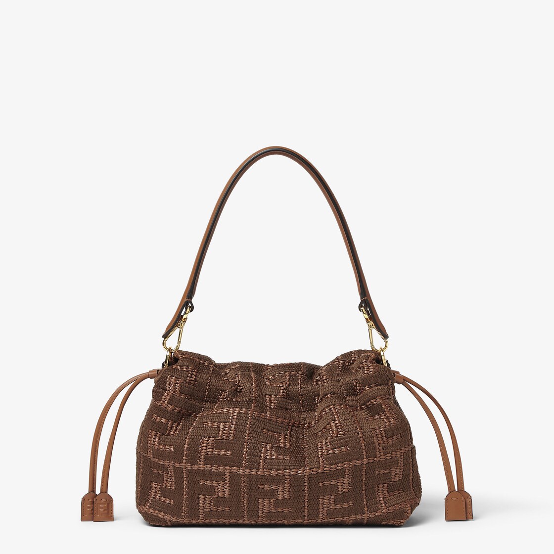 Mamma Baguette Medium Raffia-effect material Brown - Image 5/8