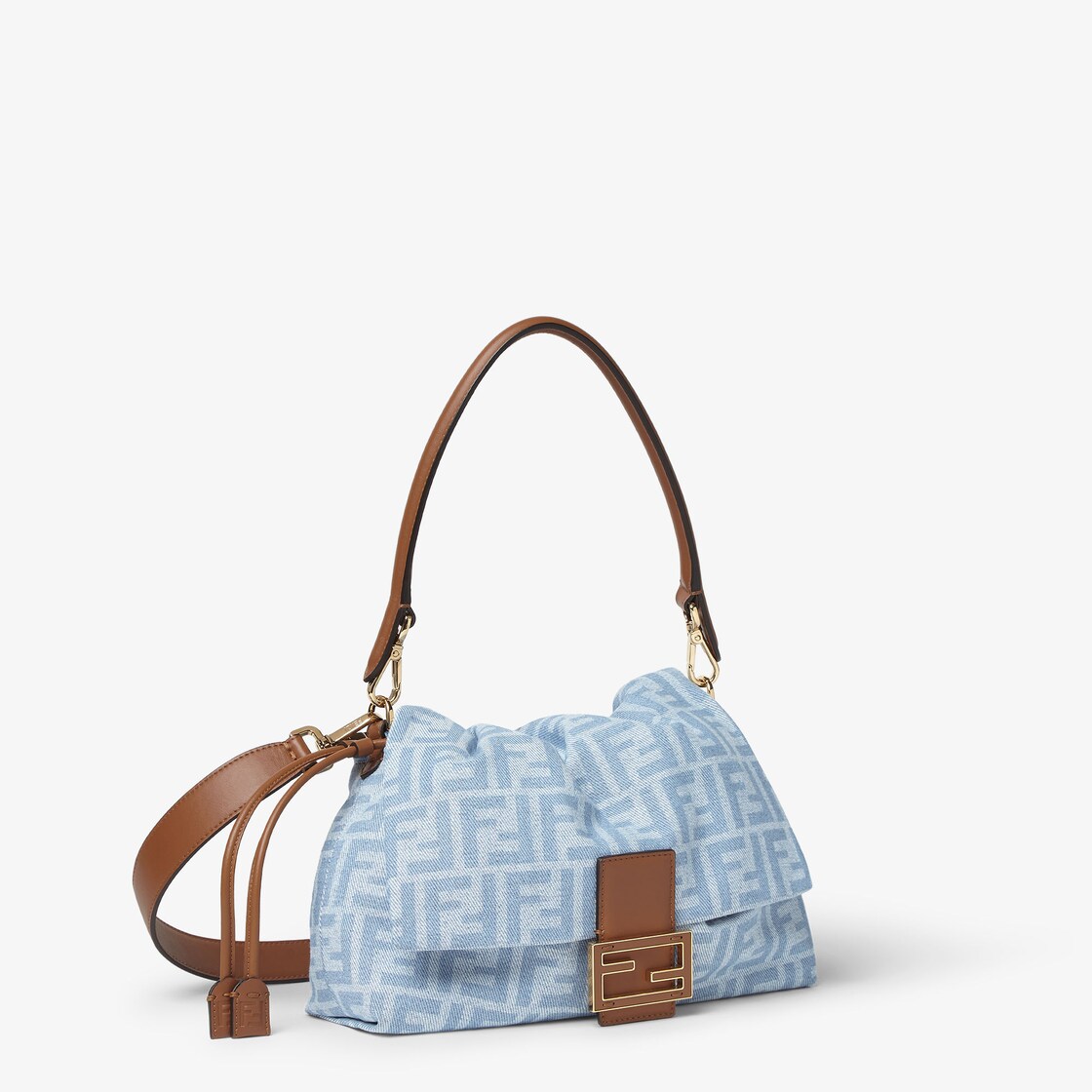 Mamma Baguette Medium Denim Light blue - Image 2/5