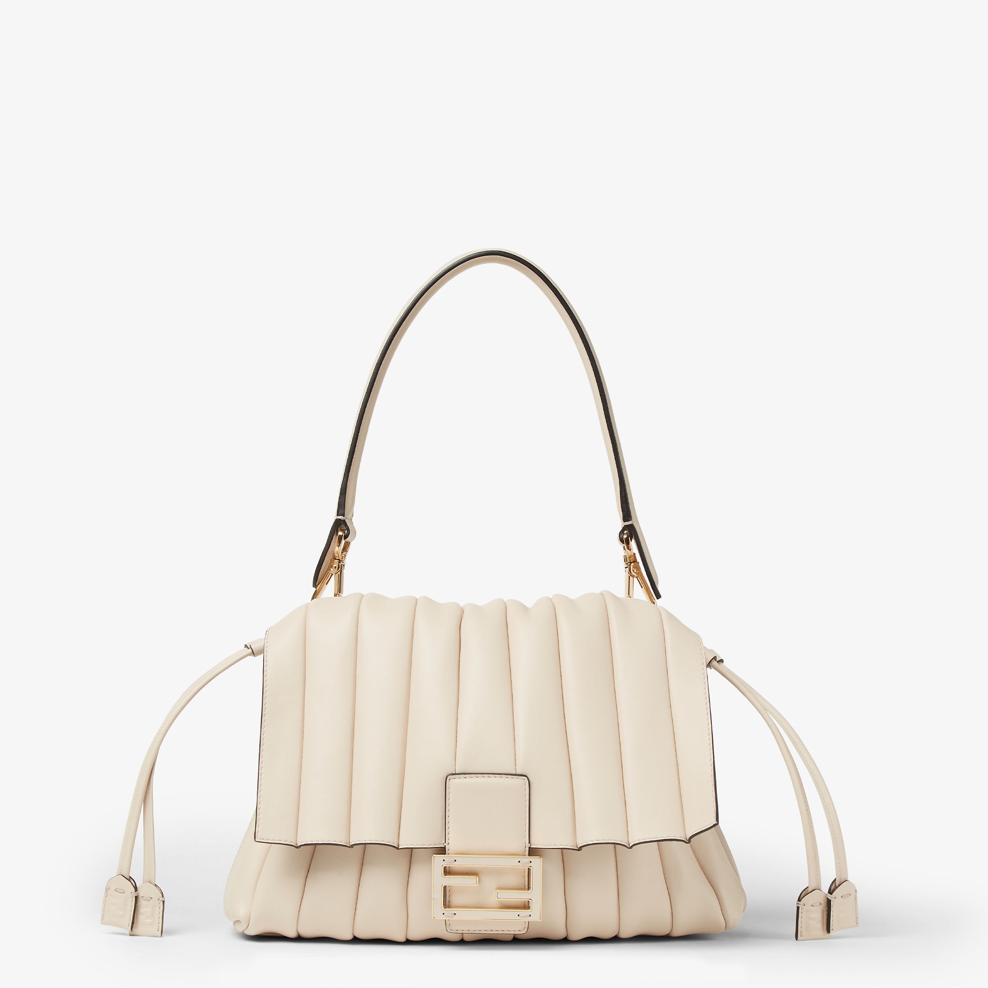 Mamma Baguette ミディアム レザー ホワイト | Fendi
