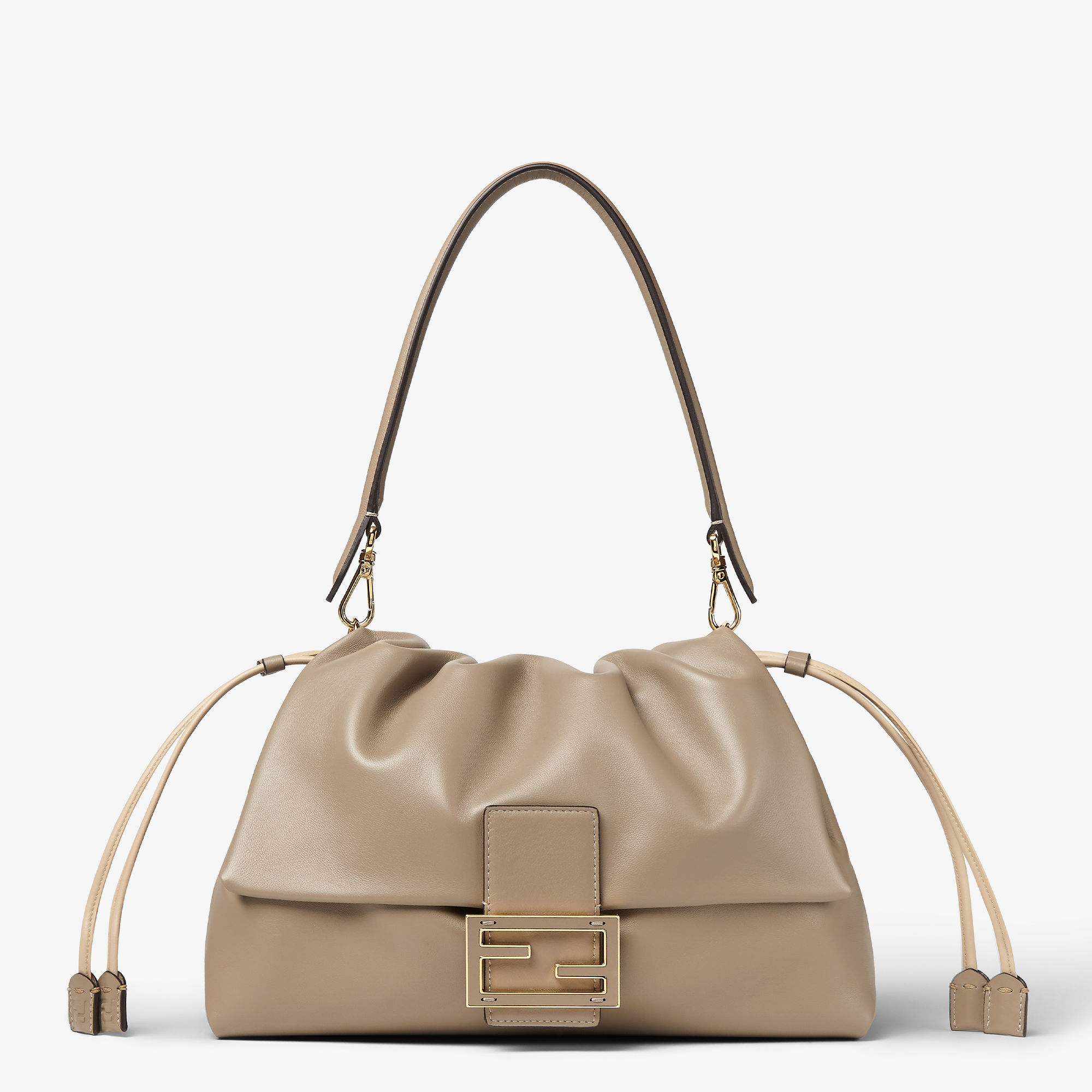 Mamma Baguette ラージ レザー グレー | Fendi Mamma Baguette ラージ レザー グレー | Fendi