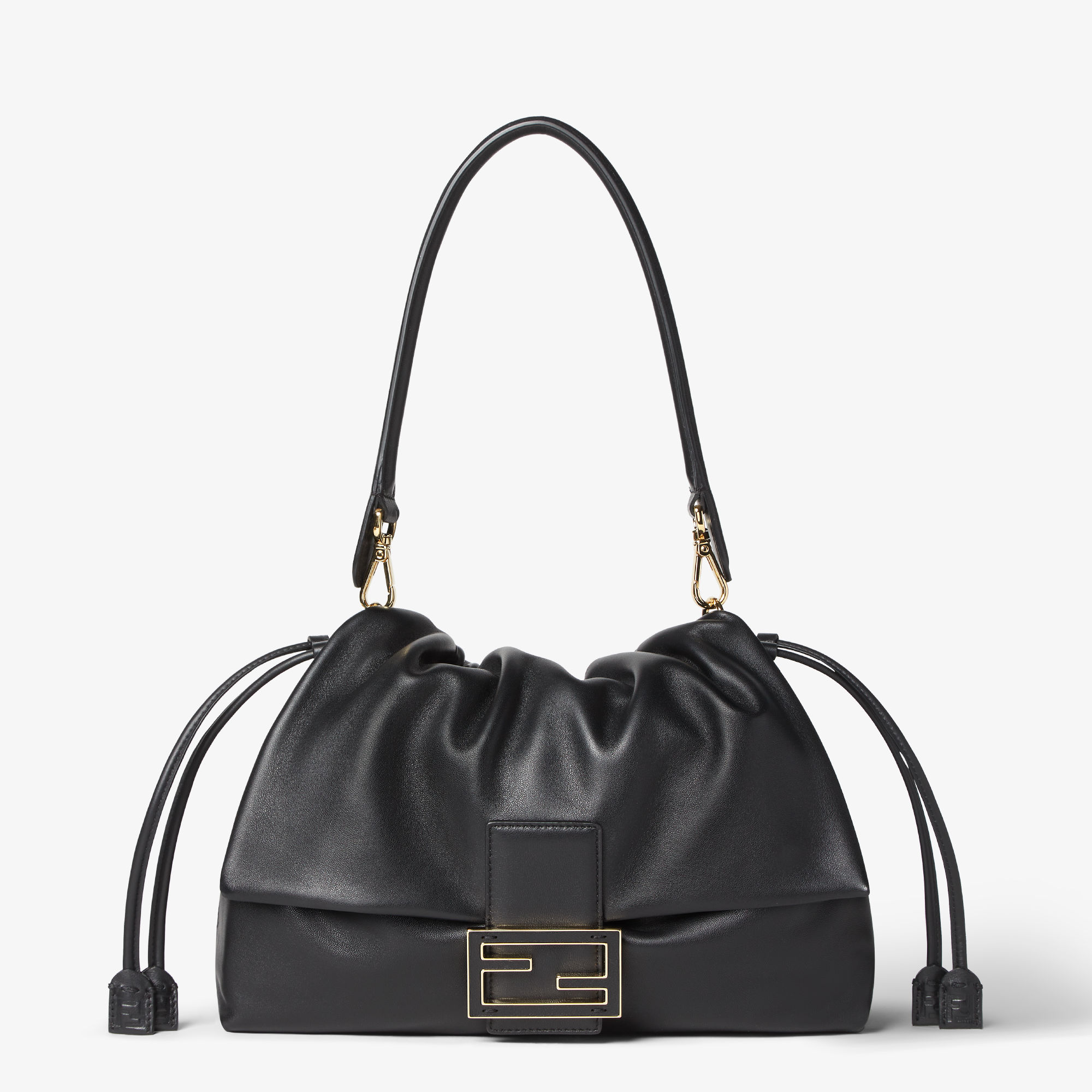 Mamma Baguette ラージ レザー ブラック | Fendi Mamma Baguette ラージ レザー ブラック | Fendi