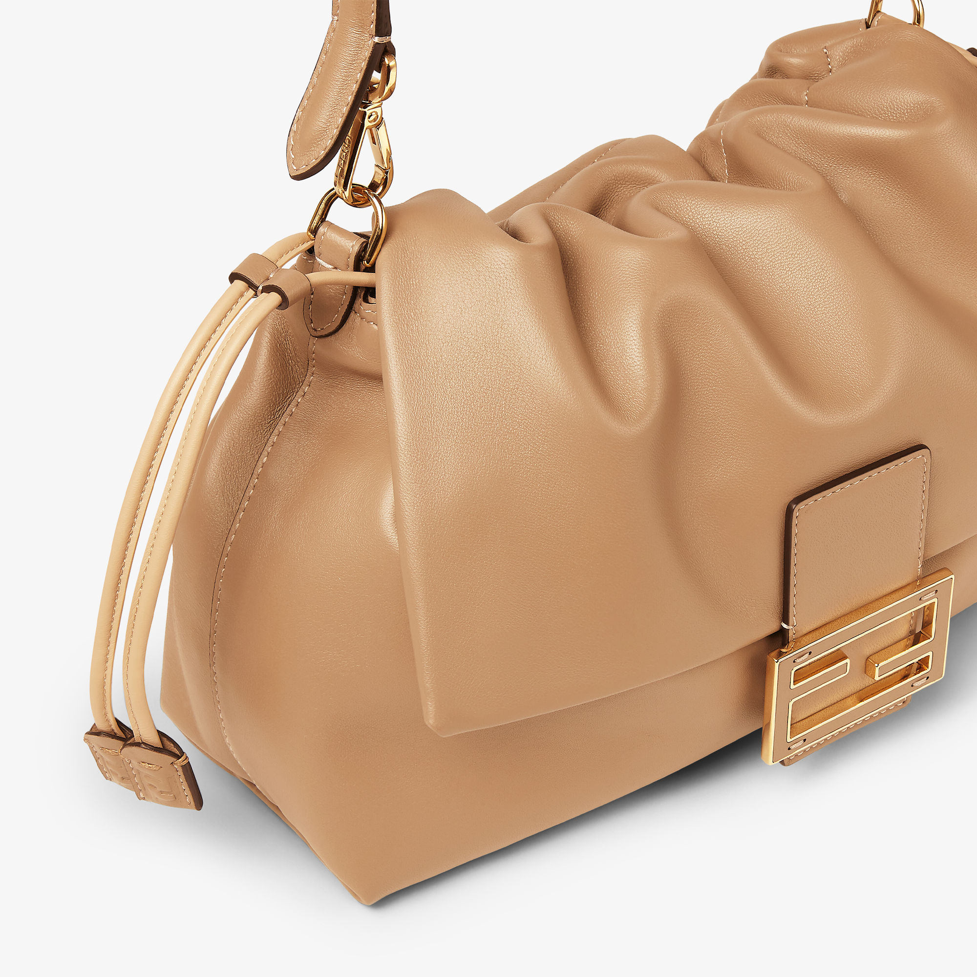 Mamma Baguette Large Leather Brown | Fendi