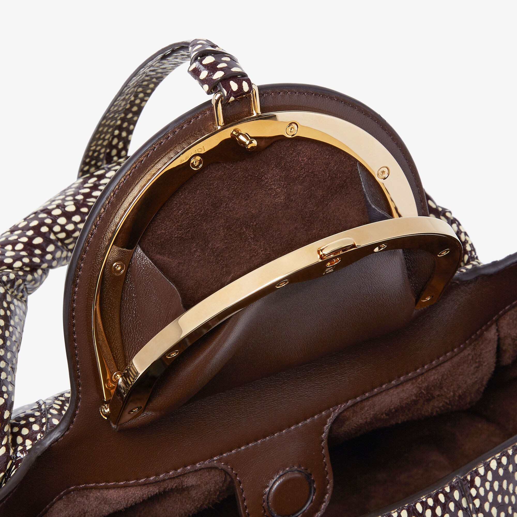 フェンディ スパイ スモール プレシャスレザー ブラウン | Fendi
