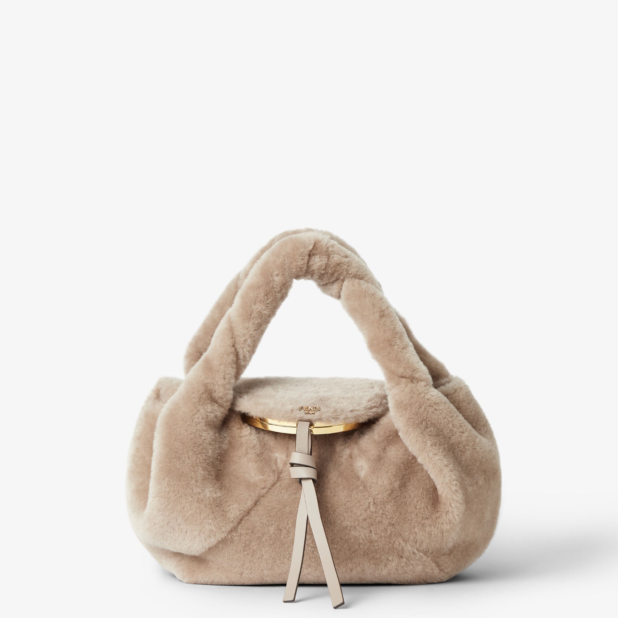 Fendi Spy Small Fur Beige | Fendi