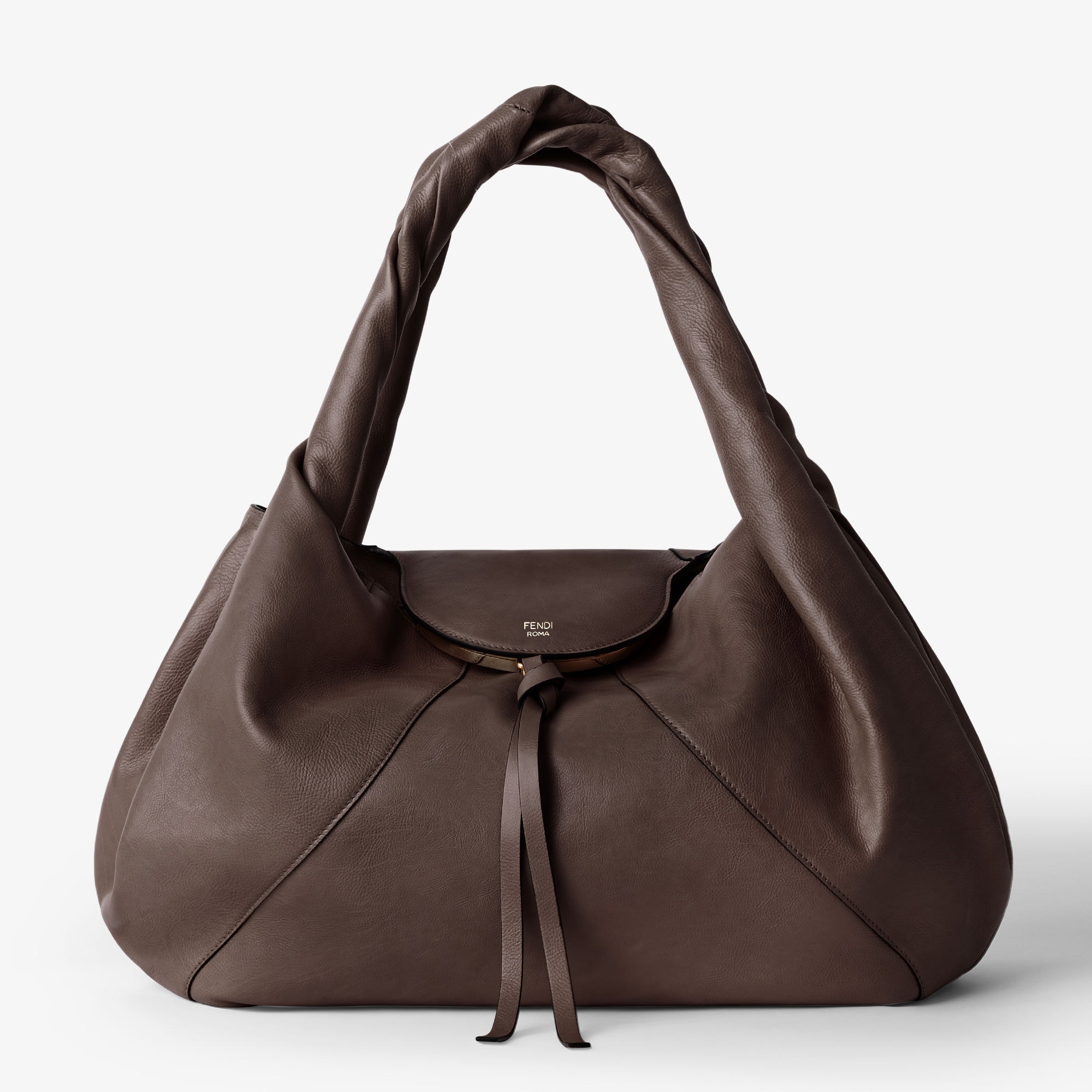 ら*む様 セ－ル！FENDI SPY HOBO BAG Fendi Spy Leather Brown | Fendi