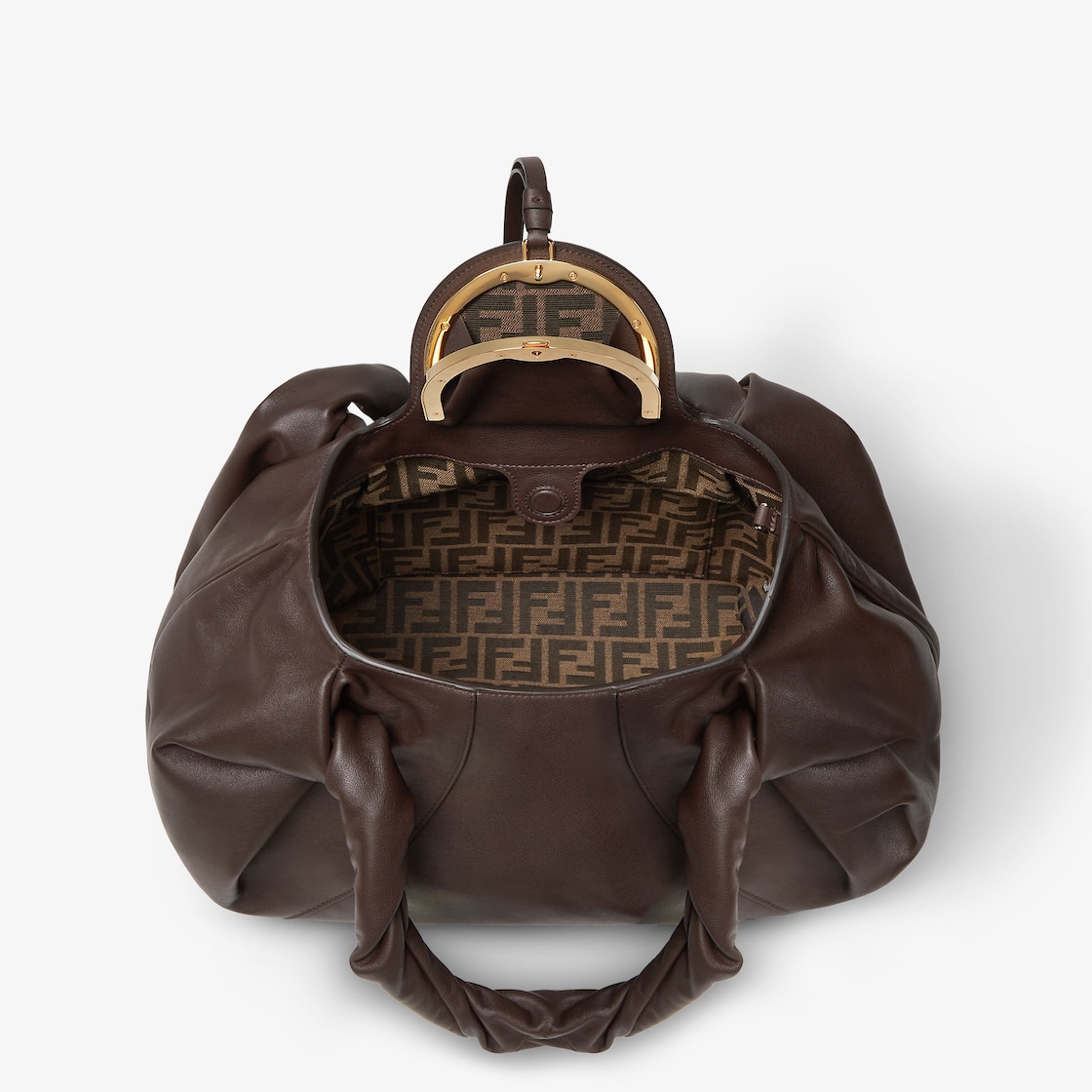 Fendi Spy Leather Brown - Image 4/6