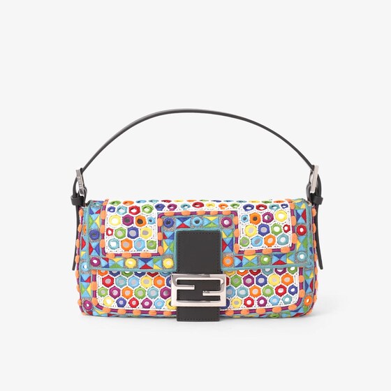 Fendi Baguette 26424 In Multi