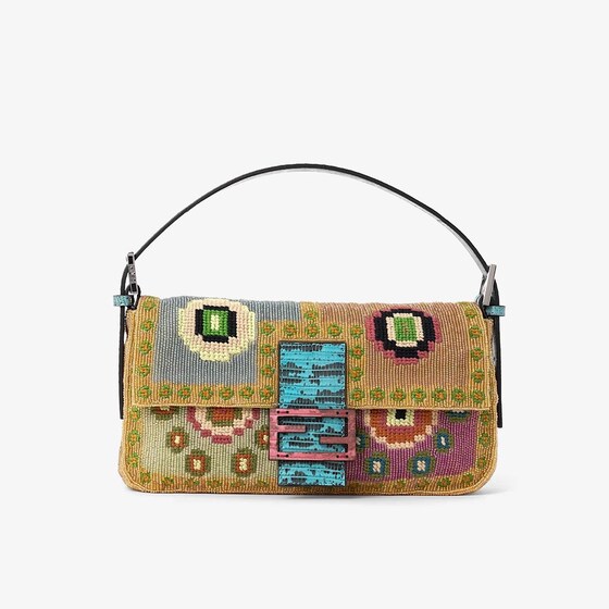 Fendi Baguette 26424 In Multi