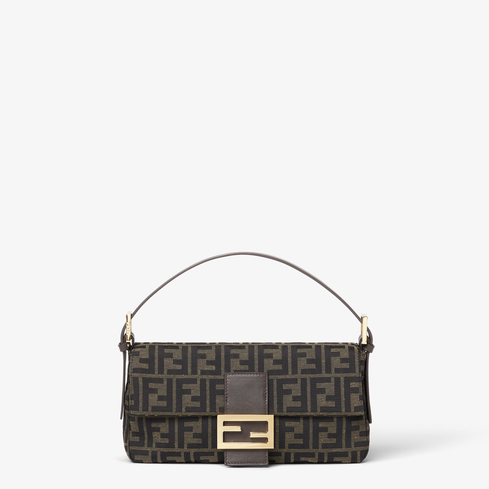 Baguette 26424 FF Zucca jacquard fabric bag