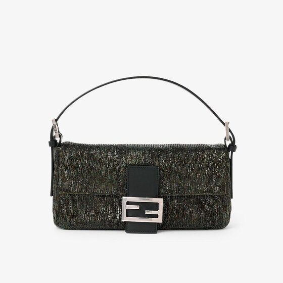 Fendi Baguette 26424 In Green