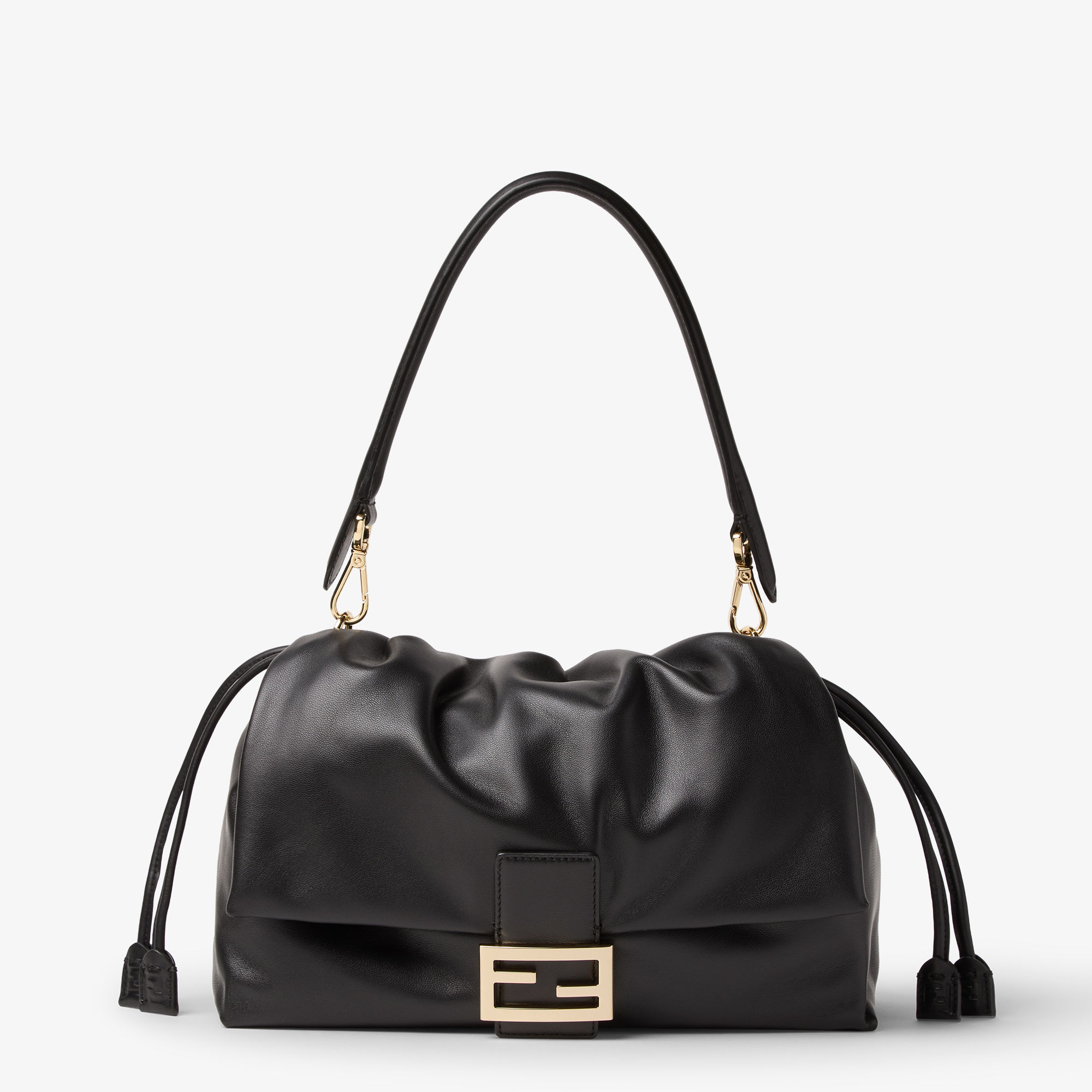 バゲット® ソフト ラージ - ブラック | FENDI JP