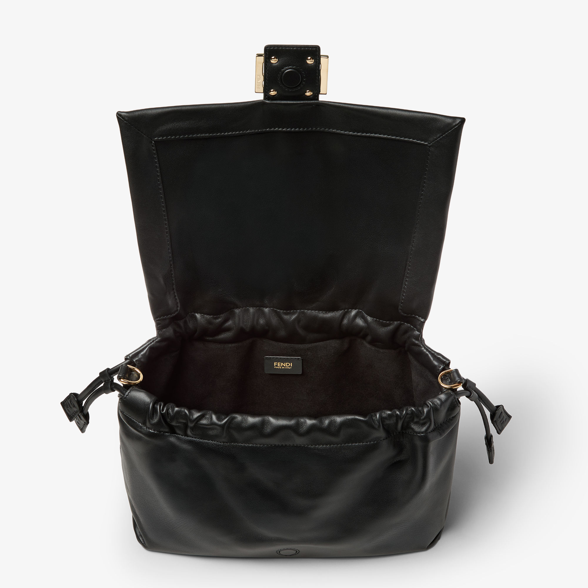 バゲット® ソフト ラージ - ブラック | FENDI JP