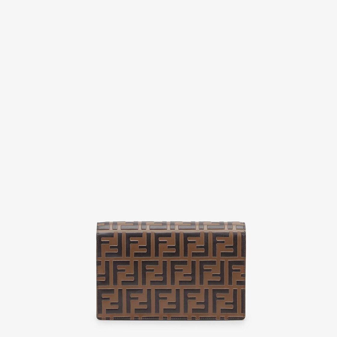 Fendi Lizard Embossed Leather Wallet/Bag on Chain