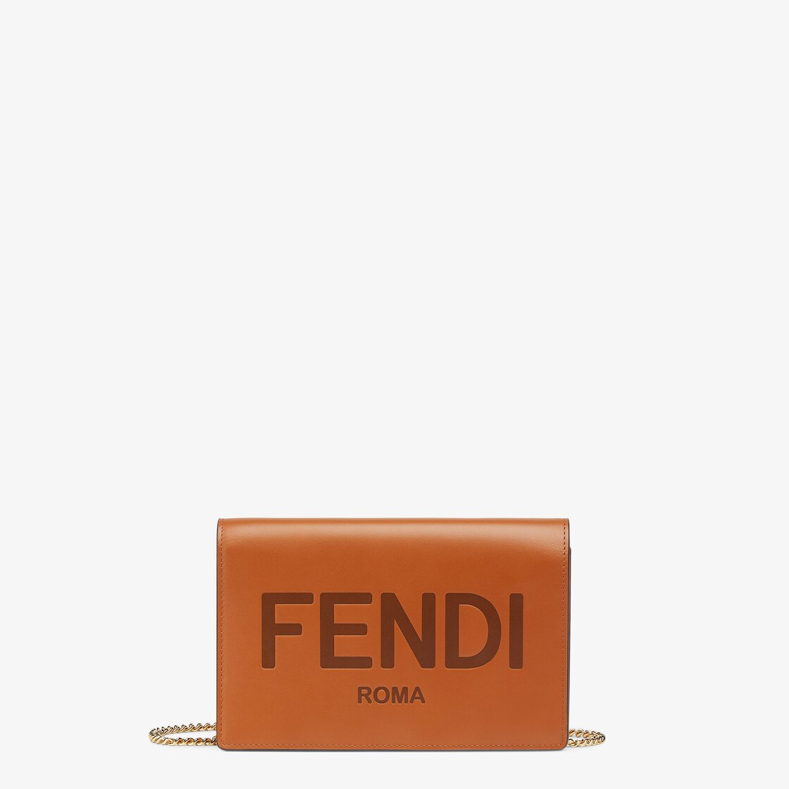 Fendi leather wallet store on chain