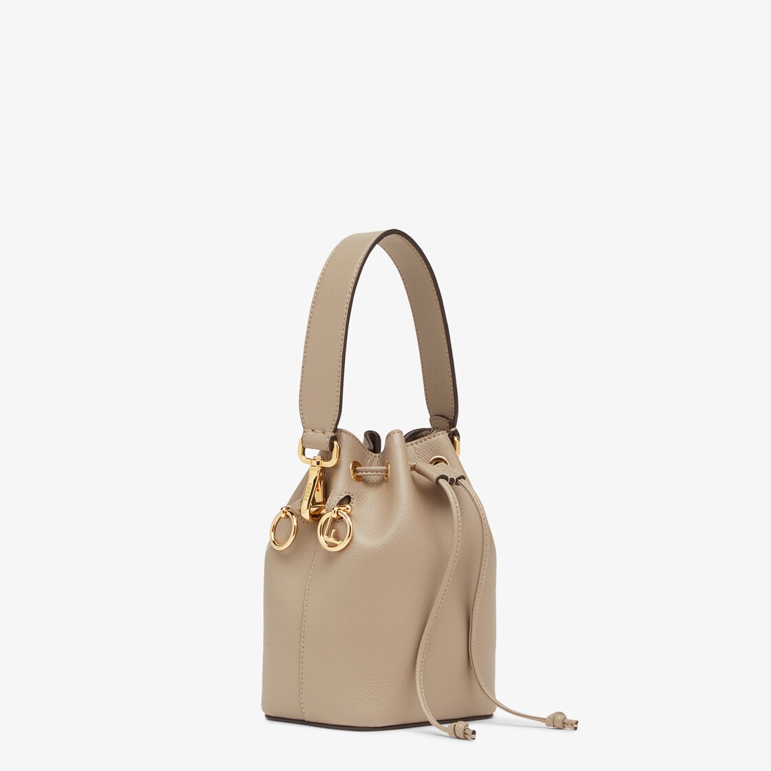 Mon trésor leather handbag Fendi Beige in Leather - 35651866