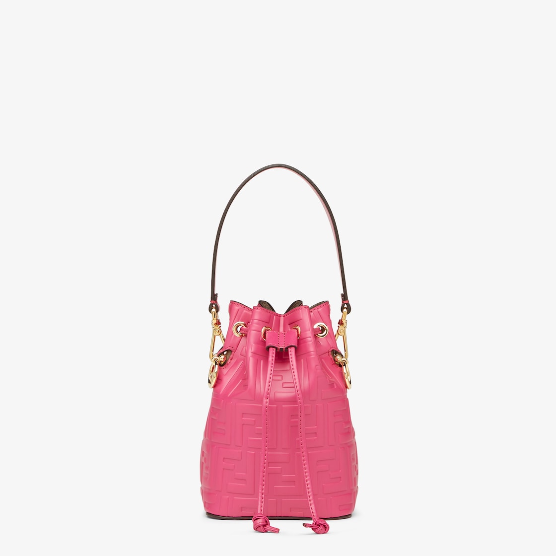 Fendi 'mon Tresor Mini' Bucket Bag in Pink