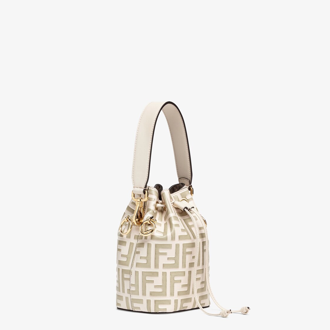 Mon Tresor - Beige leather mini-bag, Fendi in 2023