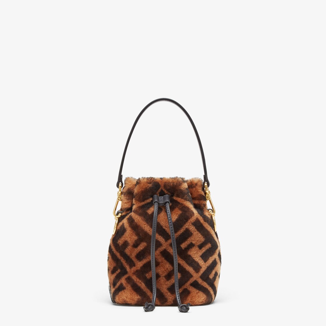 Fendi mon tresor shop bucket bag logo