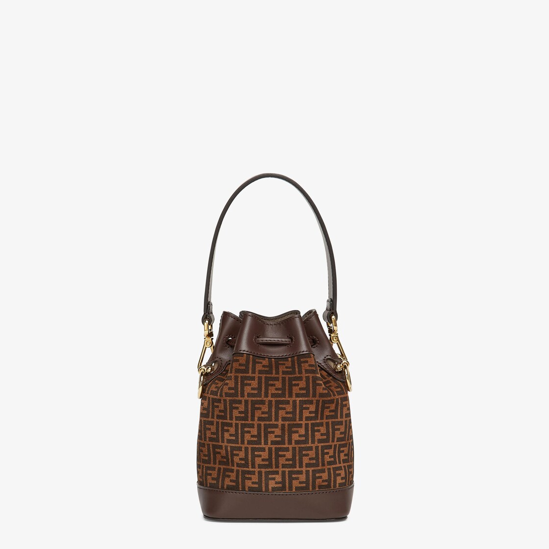 Bucket bags Fendi - Mon Tresor mini bucket in brown - 8BS010A9P6F1891