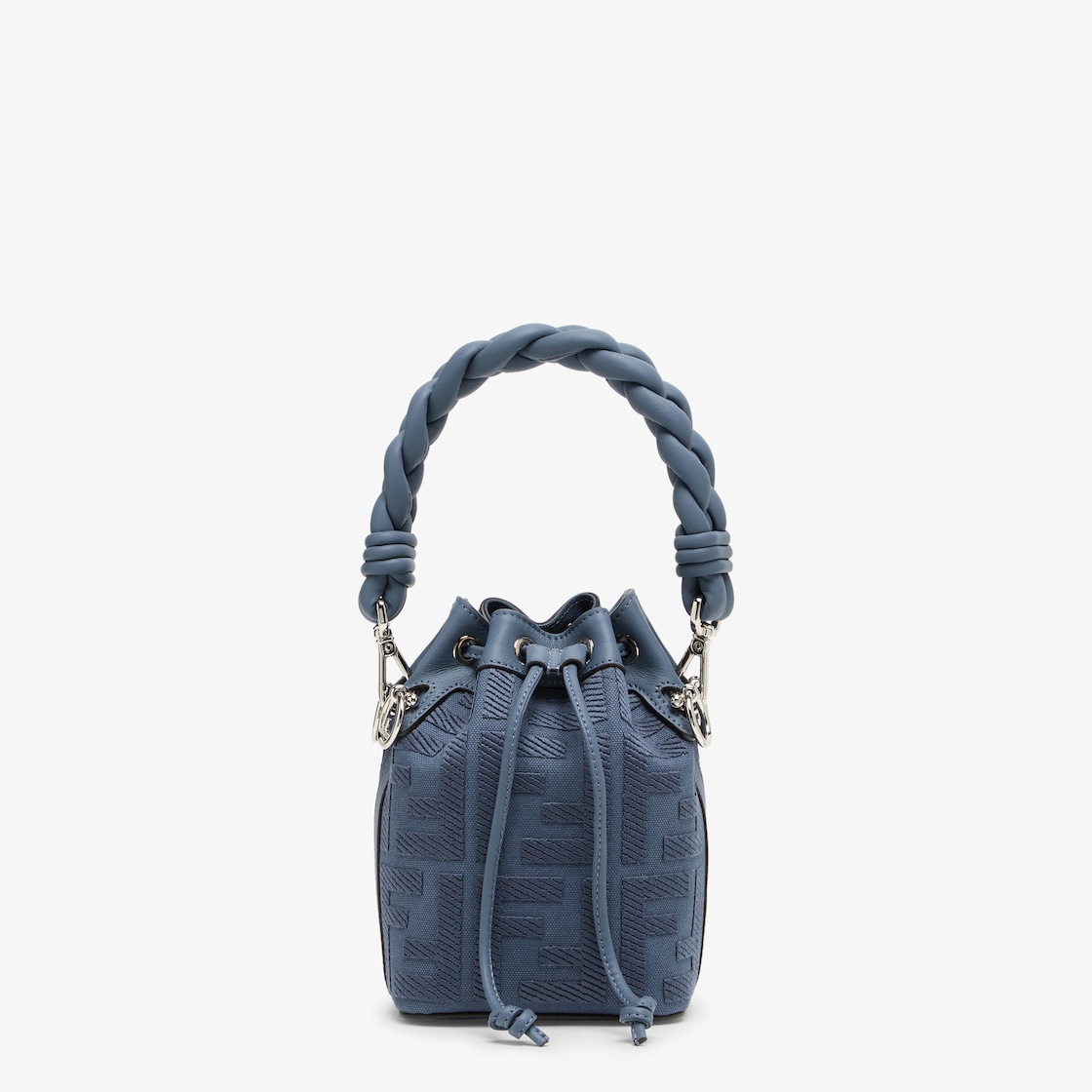 Mon Tresor - Blue FF canvas mini-bag | Fendi