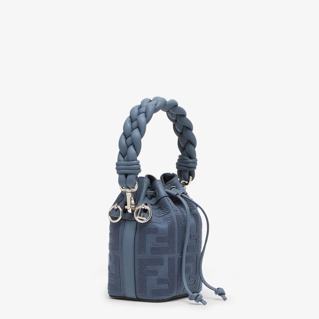 Mon Tresor - Blue FF canvas mini-bag