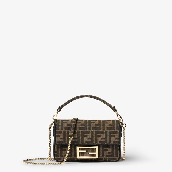 Fendi Baguette Mini In Brown