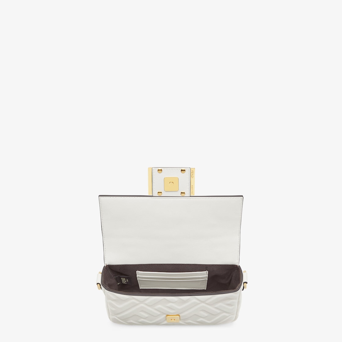 Shop FENDI BAGUETTE 2022 SS VERSACE by FENDI Mini Baguette Leather