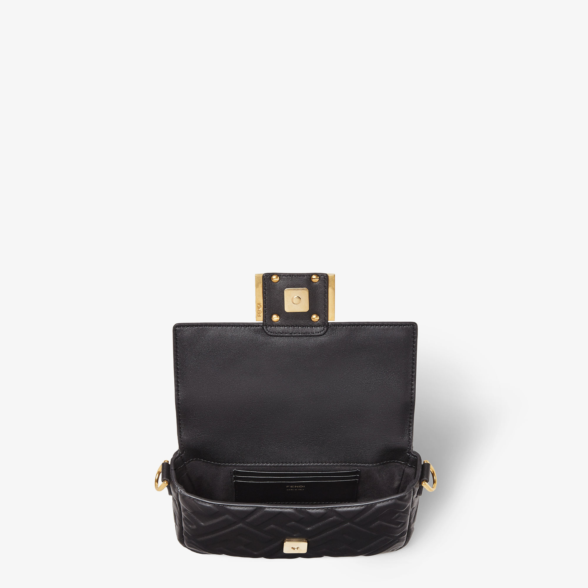 バゲット ミニ レザー ブラック | Fendi バゲット ミニ レザー ブラック | Fendi