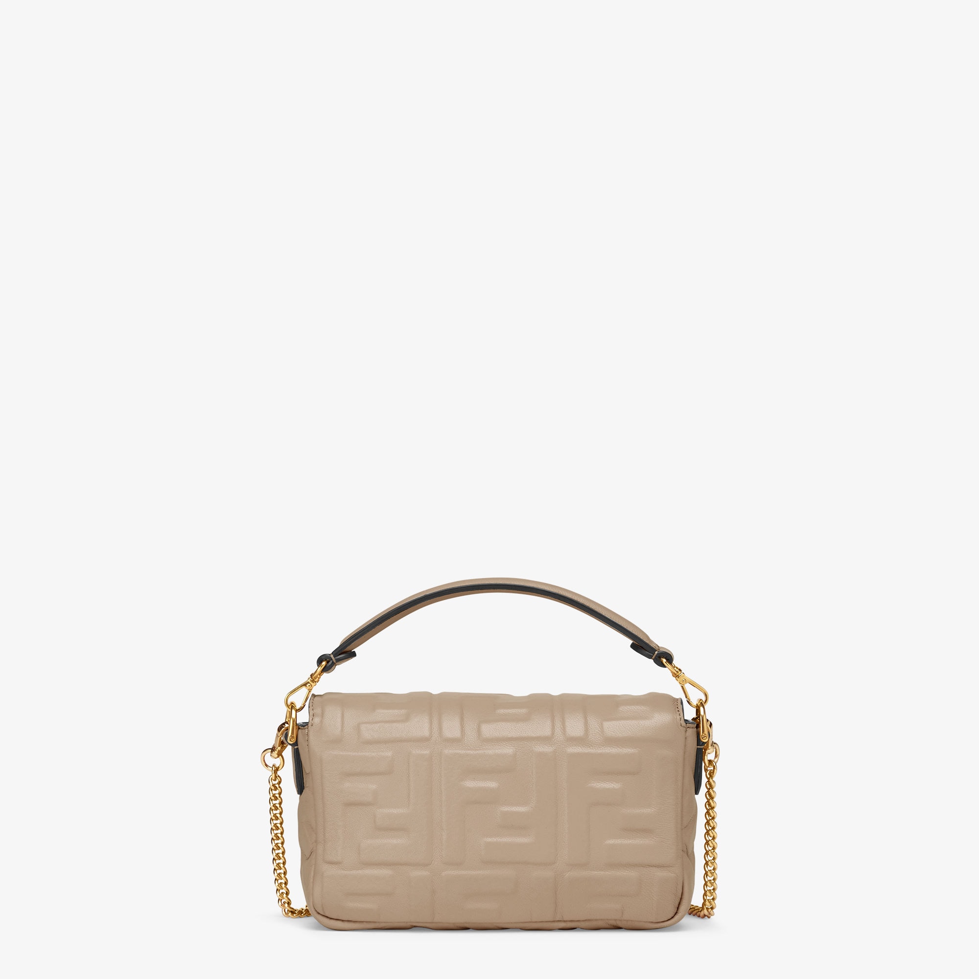 Baguette Mini Leather Gray | Fendi