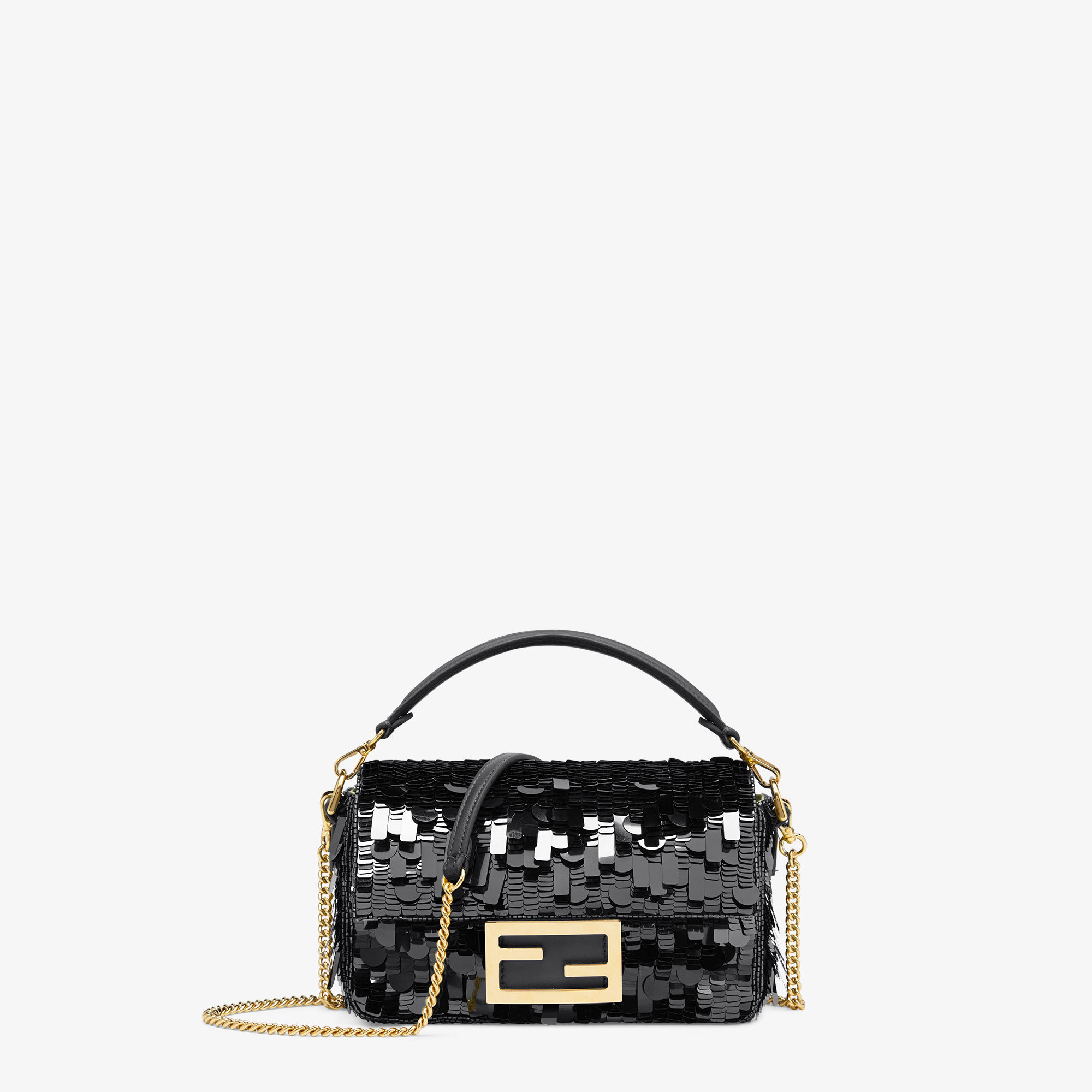 fendi black leather bag