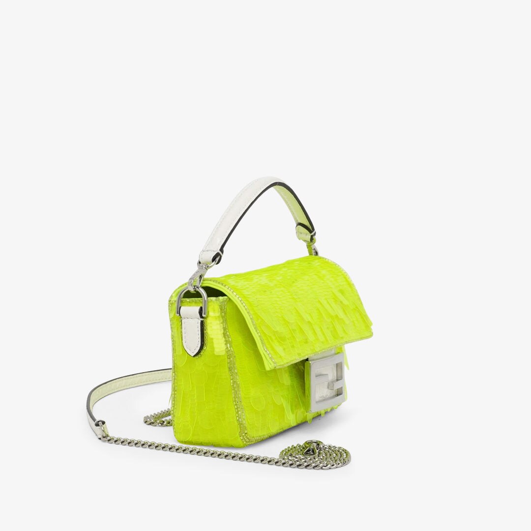 Fendi discount yellow baguette