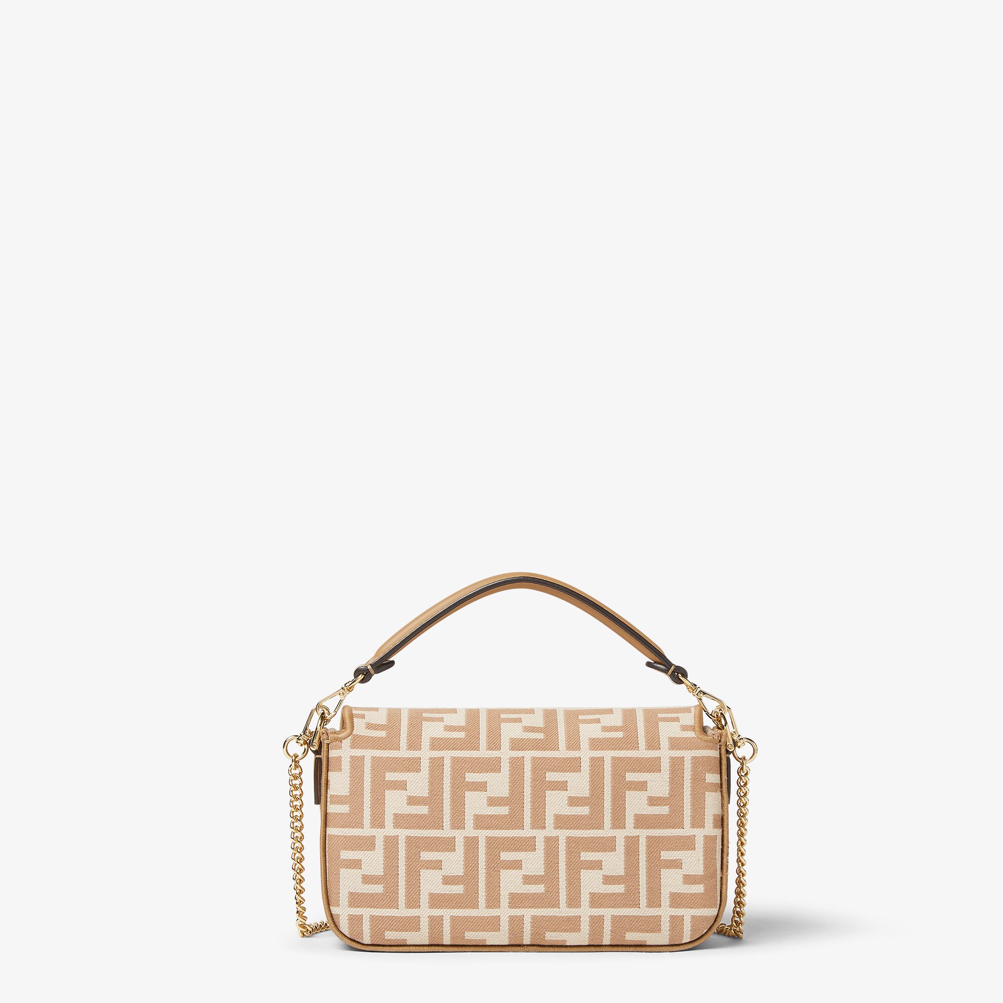 Baguette® Mini Fabric Beige | Fendi