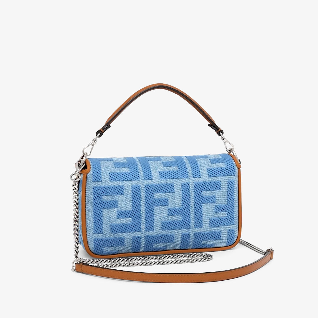 バゲット ミニ デニム ライトブルー | Fendi バゲット ミニ デニム ライトブルー | Fendi