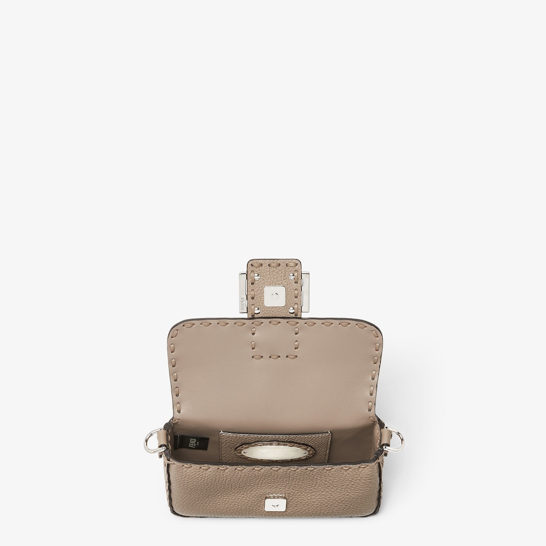 Baguette Mini Cuoio Romano leather Grey - Image 4/5