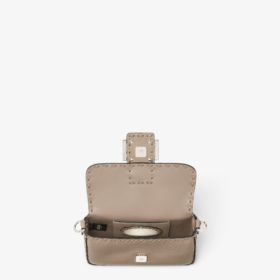 Fendi Mini iconic Baguette® bag made with 309 tone-on-tone macro | Thumbnail 4