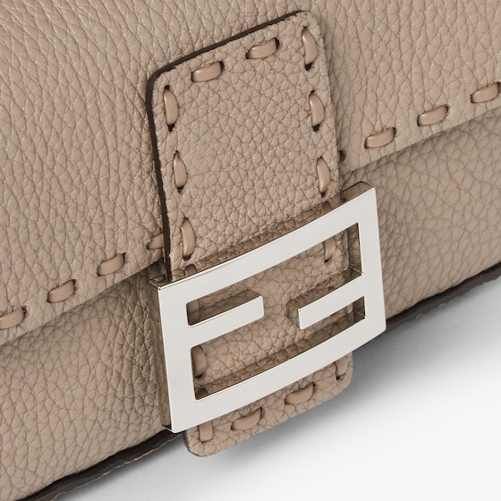 Fendi Mini iconic Baguette® bag made with 309 tone-on-tone macro | Thumbnail 5