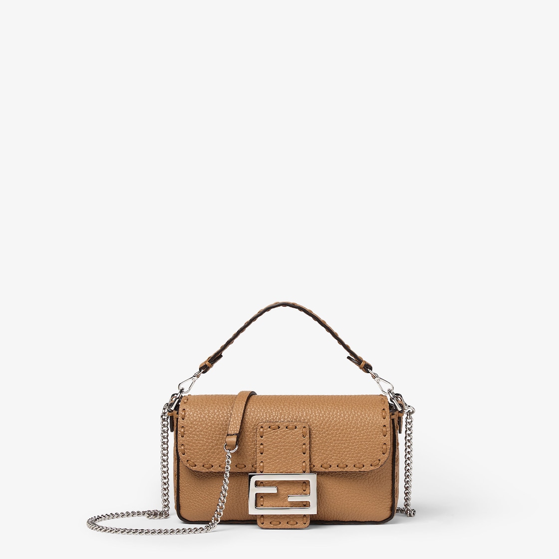 バゲット ミニ カーフレザー ベージュ | Fendi バゲット ミニ カーフレザー ベージュ | Fendi